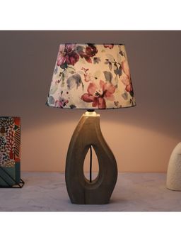 Tu Casa - White County Cottage Mangowood Table Lamp For Home Decoration