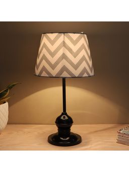 Tu Casa - Multi-Color Sleek Spark Black Metal Table Lamp For Home Decoration