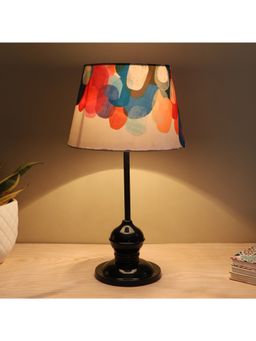 Tu Casa - Multi-Color Sleek Spark Black Metal Table Lamp For Home Decoration