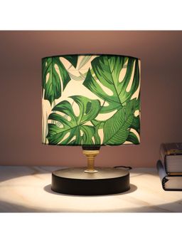 Tu Casa - Green Black Metal Table Lamp For Home Decoration