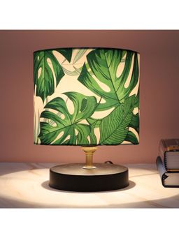 Tu Casa - Green Black Metal Table Lamp For Home Decoration
