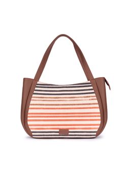 Zouk - Qutub Stripes Luna Handbag