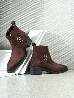 EL PASO - Trendy Brown Ankle Casual Boots for Men