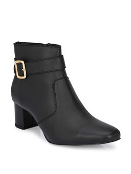EL PASO - Women's Black Pro Guard Ankle Casual Boots
