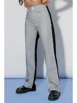 FREAKINS - Grey & Black Hybrid Pants