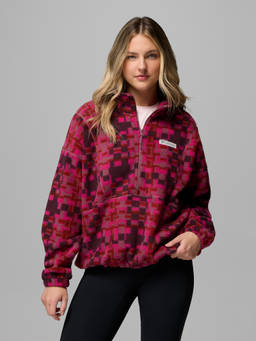 Columbia - Women Magenta MTR Timber Meadow Lifestyle Fleece Jacket