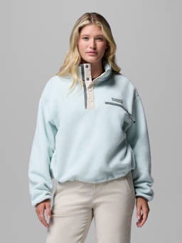 Columbia - Women Turquoise Helvetia II Winter Sports Fleece Jacket