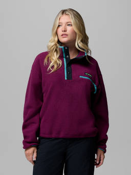 Columbia - Women Magenta Helvetia II Winter Sports Fleece Jacket