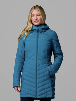 Columbia - Women Blue Omni-Heat Infinity Joy Peak II Hiking Trekking Jacket