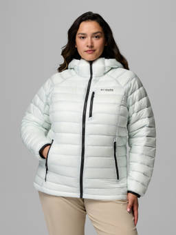 Columbia - Women Green Omni-Heat Arctic Arctic Crest Winter Sports Down Jacket