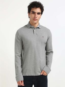 Tommy Hilfiger - Mens Grey Polo T-Shirt
