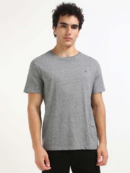 Tommy Hilfiger - Mens Grey Solid T-Shirt