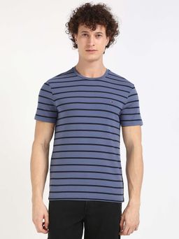Tommy Hilfiger - Mens Blue Stripes T-Shirt