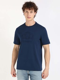 Tommy Hilfiger - Mens Blue Printed T-Shirt