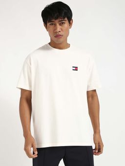 Tommy Hilfiger - Mens White Solid T-Shirt
