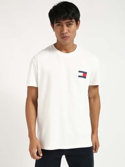 Tommy Hilfiger - Mens White Printed T-Shirt