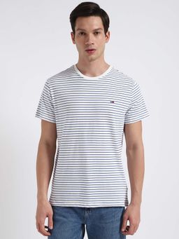 Tommy Hilfiger - Mens Blue Stripes T-Shirt