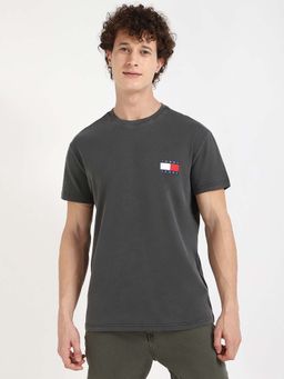 Tommy Hilfiger - Mens Grey Printed T-Shirt