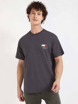 Tommy Hilfiger - Mens Grey Printed T-Shirt