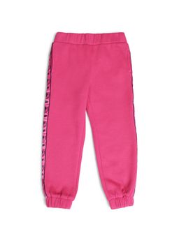 U.S. POLO ASSN. - Graphic Pink Cotton Joggers