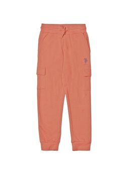 U.S. POLO ASSN. - Kids Orange Cotton Joggers