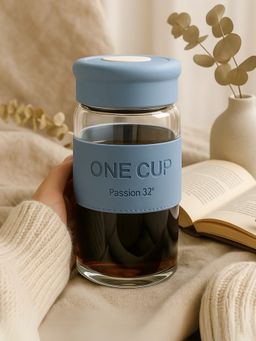 YELONA - Blue 550Ml Infuser For Loose Tea Detox Water Bottle