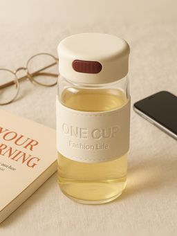 YELONA - Cream 550Ml Infuser For Loose Tea Detox Water Bottle