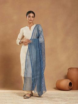 Fabindia - Women Indigo Printed Dupatta