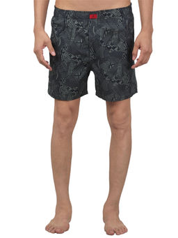 Cantabil - Men Green Printed Boxer