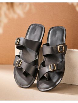 Fabindia - Black Leather Sandals