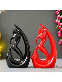 eCraftIndia - Decorative Fish Angels Mermaid Angel Fish Figurines (Pack Of 2)