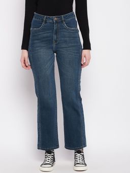 Madame - Women Navy Denim Jeans