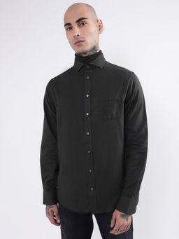 Bruun & Stengade - Men Green Solid Shirt