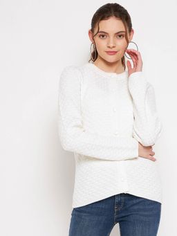 Madame - Off White Cardigans for Women