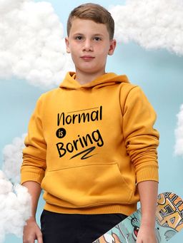 Instafab - Boys Stylish Printed Hooded Sweatshirts