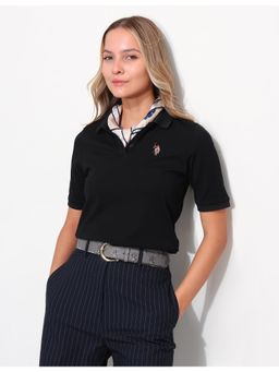 U.S. POLO ASSN. - Solid Regular Fit Polo T-Shirt