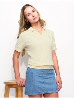 U.S. POLO ASSN. - Textured Regular Fit Polo T-Shirt
