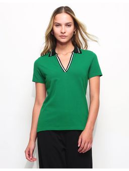 U.S. POLO ASSN. - Regular Fit Contrast Collar Polo T-Shirt