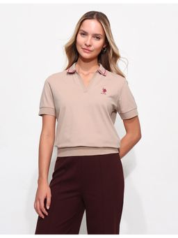 U.S. POLO ASSN. - Relaxed Fit Solid Polo T-Shirt