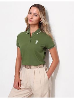 U.S. POLO ASSN. - Regular Fit Solid Polo T-Shirt