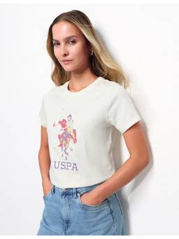 U.S. POLO ASSN. - Regular Fit Brand Printed T-Shirt
