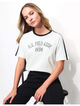 U.S. POLO ASSN. - Relaxed Fit Brand Printed T-Shirt
