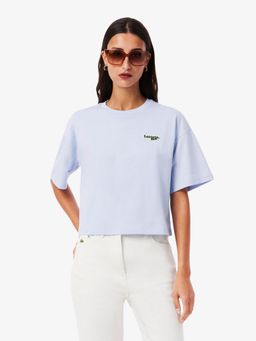 Lacoste - Blue Casual Cotton Jersey T-Shirt