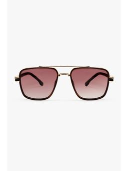 Snitch - Pilot Full Rim Brown Lens Sunglasses