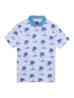 Puma - Mirage Boys White Polo T-Shirt