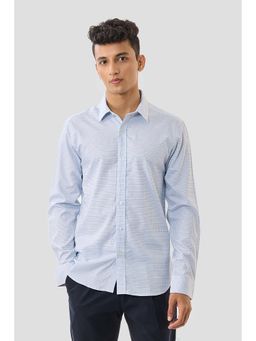 Snitch - Men White Checks Casual Shirt