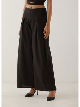 The Indian Cause - Black Cotton Palazzo