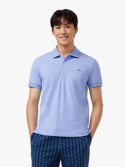 Lacoste - Slim Fit Stretch Petit Pique Polo T-Shirt- Purple