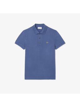 Lacoste - Slim Fit Stretch Mini Pique Polo T-Shirt- Purple
