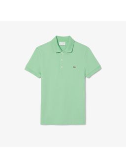 Lacoste - Slim Fit Stretch Mini Pique Polo T-Shirt- Green